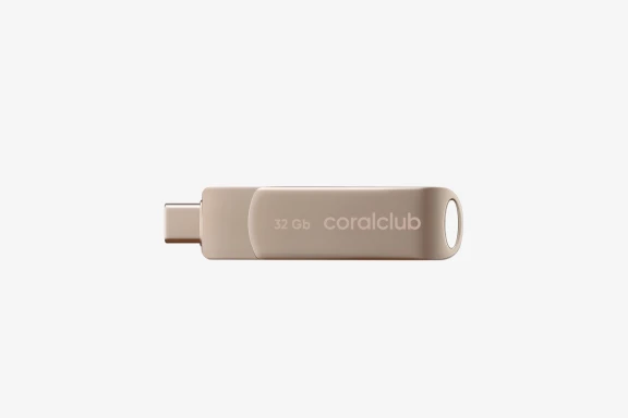 USB atmintinė CORALCLUB USB+Type-C